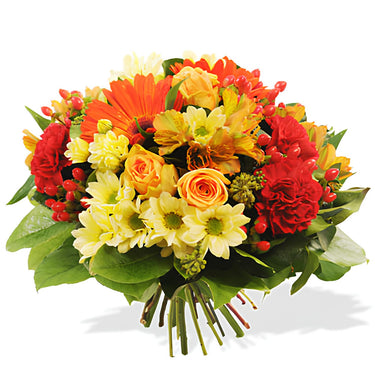 Bouquet deuil varié
