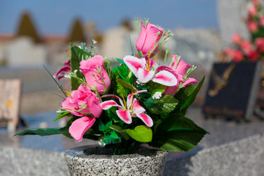 Bouquet de fleurs artificiel